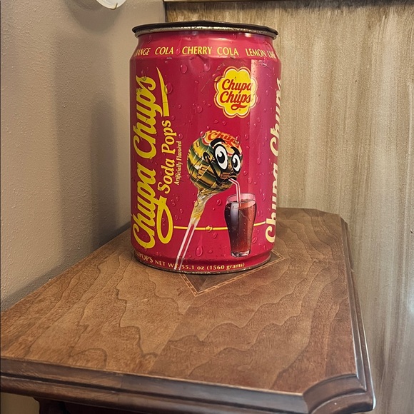 Vintage Chupa Chups Soda Lollipop Tin - Picture 3 of 6
